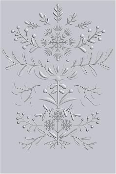 Sizzix 3D Textured Impression Embossed Folder Uretide Catherine Puller