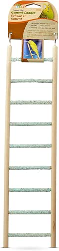 Penn-Plax Bird-Life Trimmer Plus Cement & Wood 9 Step Ladder