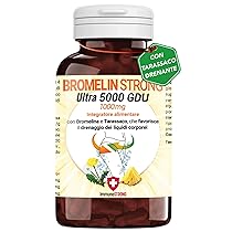 Bromelina Forte Drenante – Bromelina Drenante Purissima Alto Dosaggio 5000 Gdu, G Con Tarassaco Ad Azione Anticellulite E Detox 120 Compresse 1000 Mg* – ImmunoSTRONG