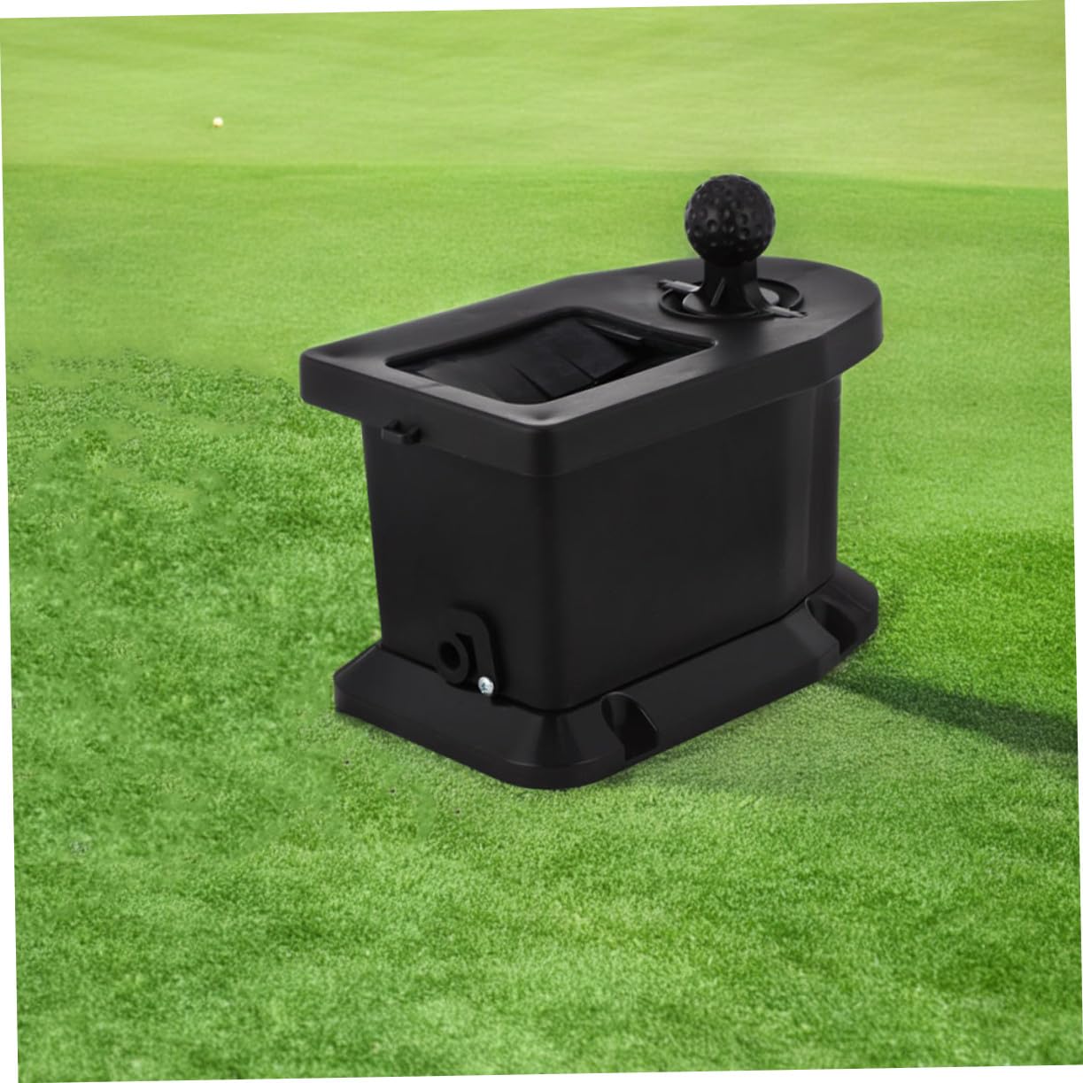 SUPVOX Limpiador Manual de Palos de Golf y Bolas para Carrito | Plástico Negro, Limpieza Eficaz en Exterior y Viaje, Accesorio para Entrenamiento de Putting