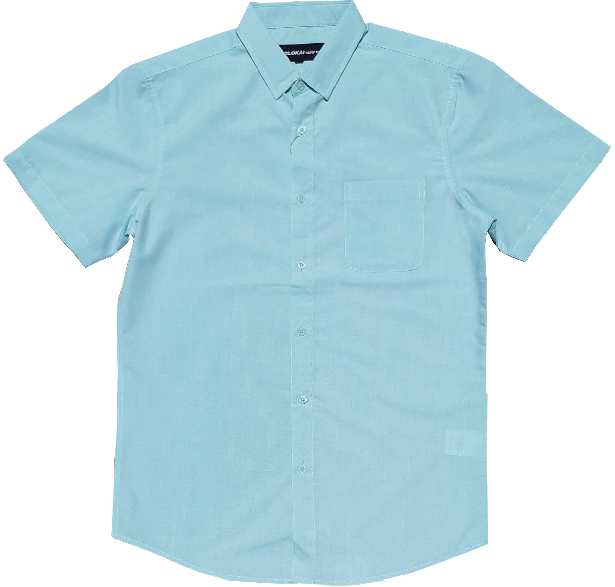 Molokai Surf Button Down Slim Fit Hawaiian Short Sleeve Shirts