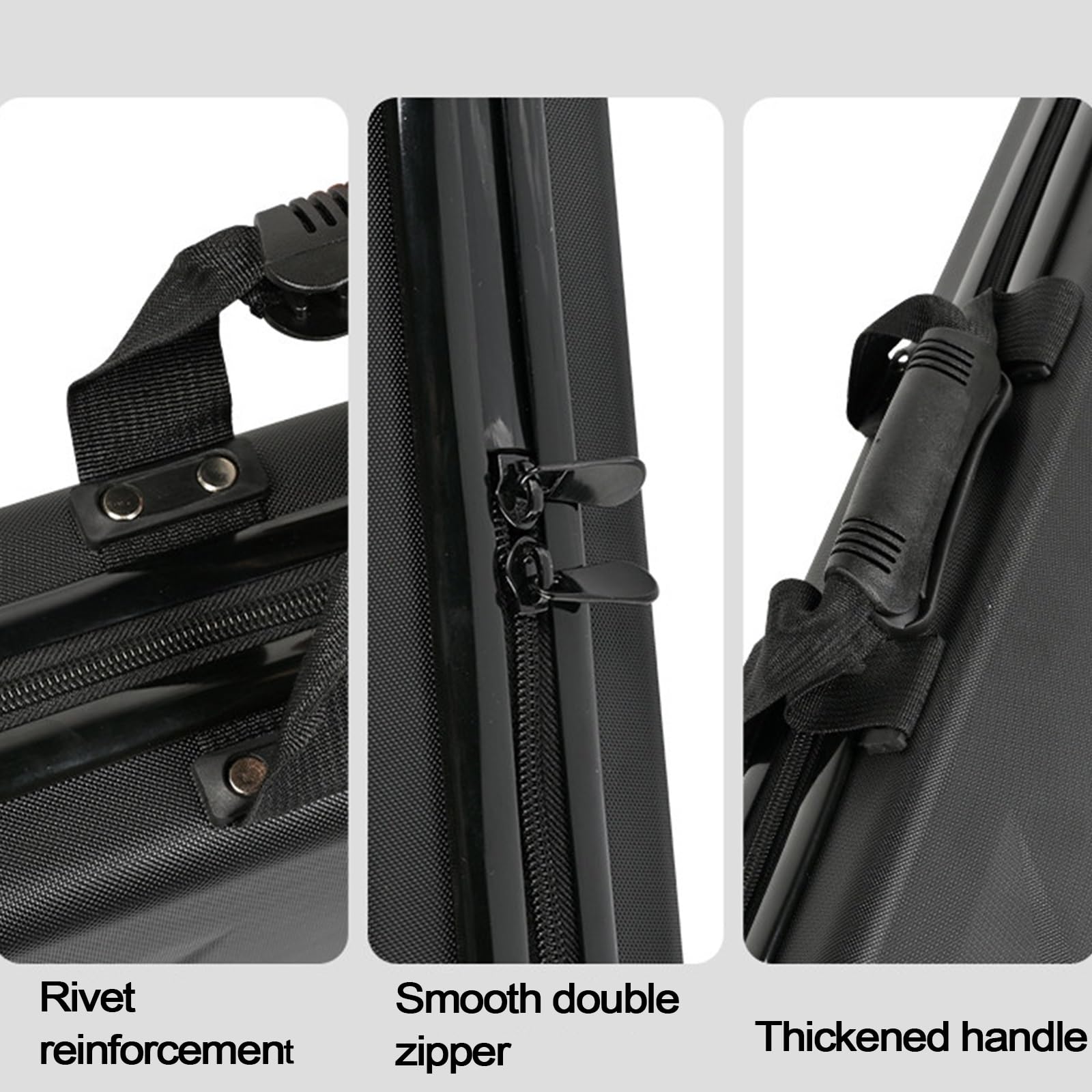 Fundas Rígidas para Rifles Plástico ABS Estuche Táctico Multiusos para Arcoi Recurvo con Asa de Transporte y Bandolera Forrado de Espuma para Viajeros, Aficionados Al Tiro, y Cazadores