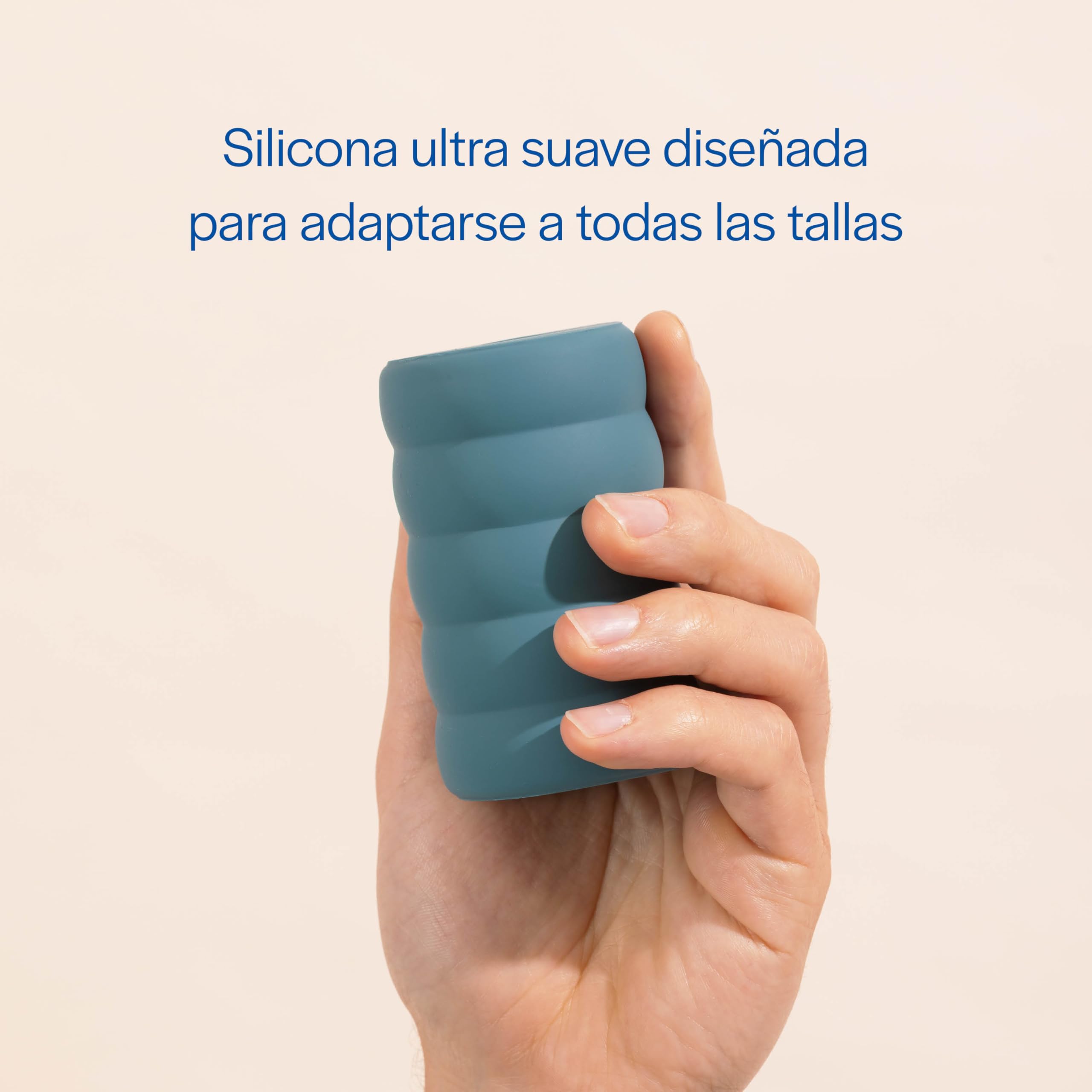 MY LUBIE - Halo, Masturbador para hombre de Silicona Suave Extensible | Interior texturizado | Doble entrada | Reutilizable | Juguete para adultos todas las tallas | Pareja