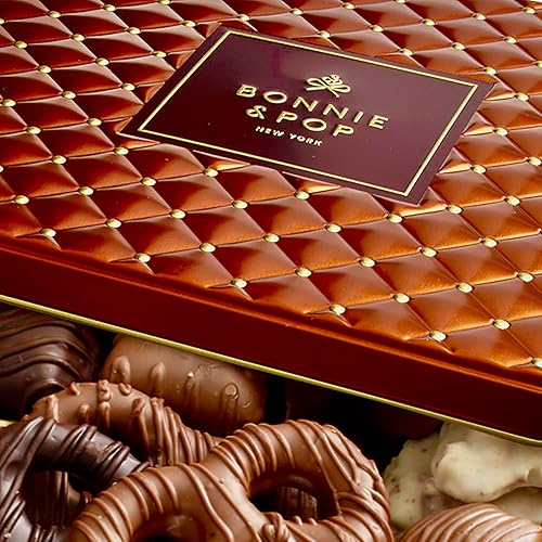 Miniatura 21 de Cesta de regalo de chocolate para el día del padre, bandeja de arreglo de regalos de comida, caja de aperitivos gourmet, idea de entrega primera