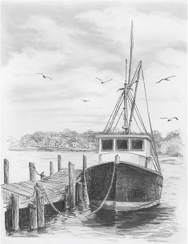 Royal and Langnickel Sketching Made Easy, Fishing Boat
