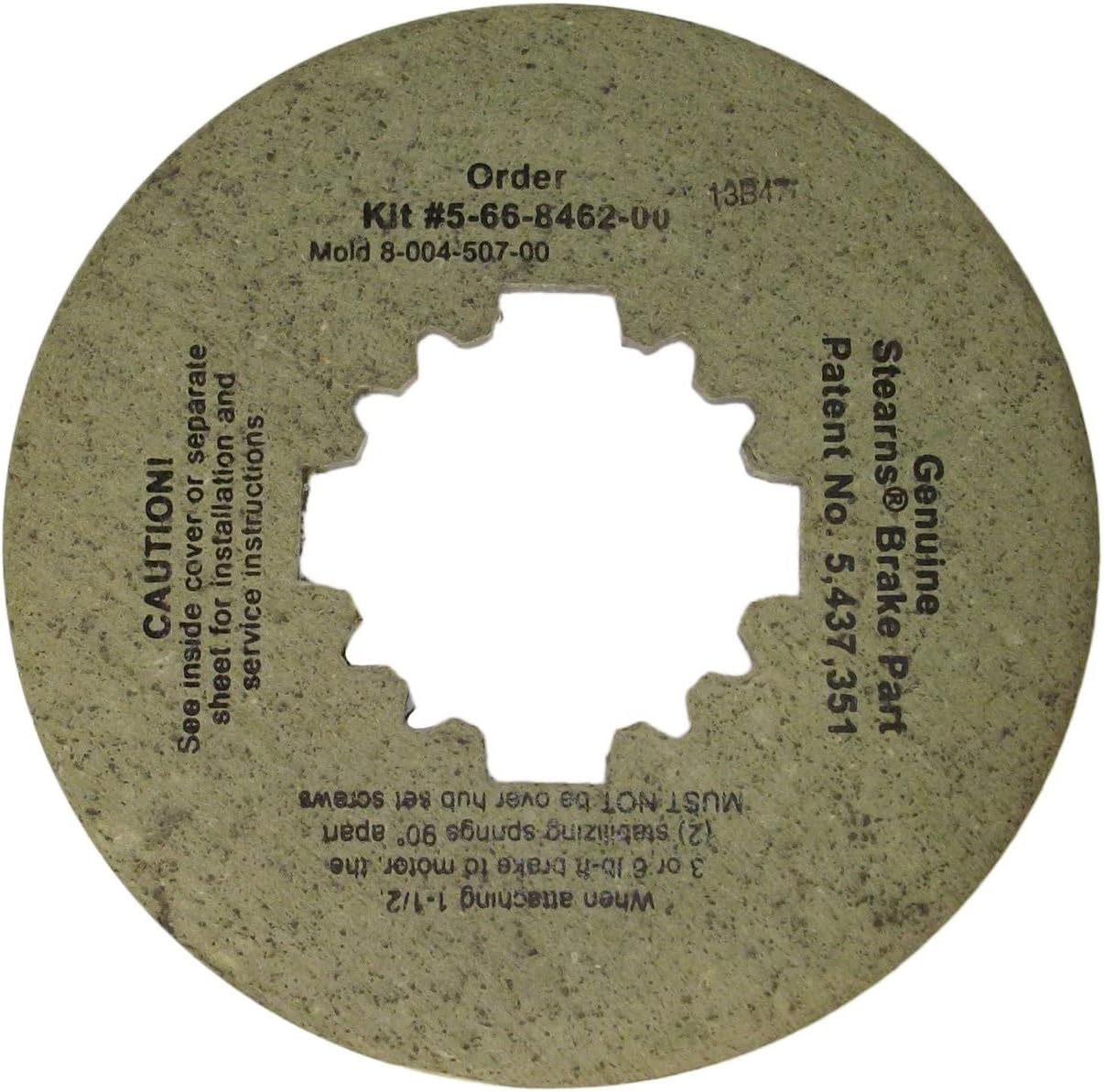 Stearns Brake Friction Disc (8-004-507-00) Replacement # 5-66-8462-00