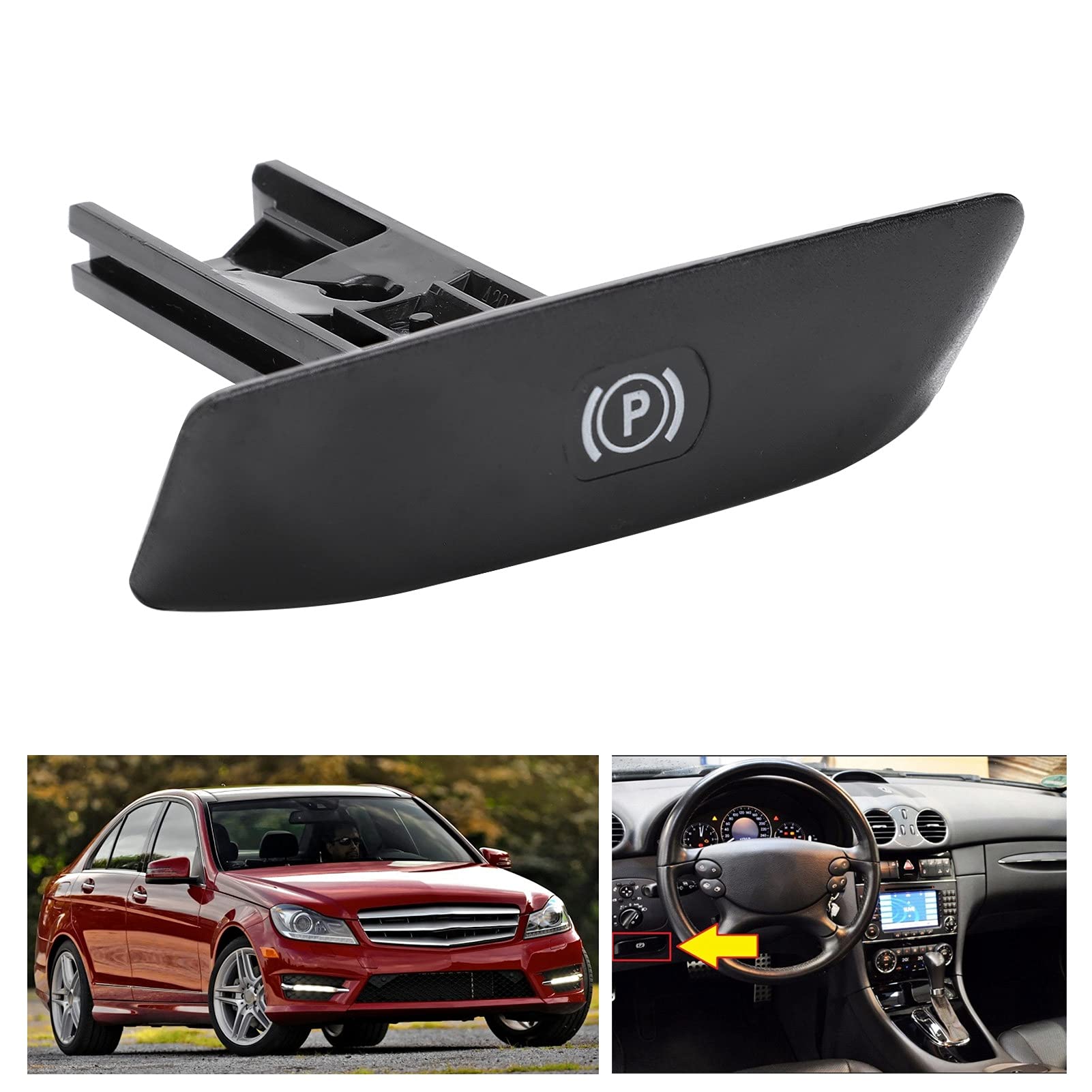 Maniglia Freno Di Stazionamento A2044270020 - Ricambio Per Mercedes C E W204 W212, Materiale ABS - Foto 9