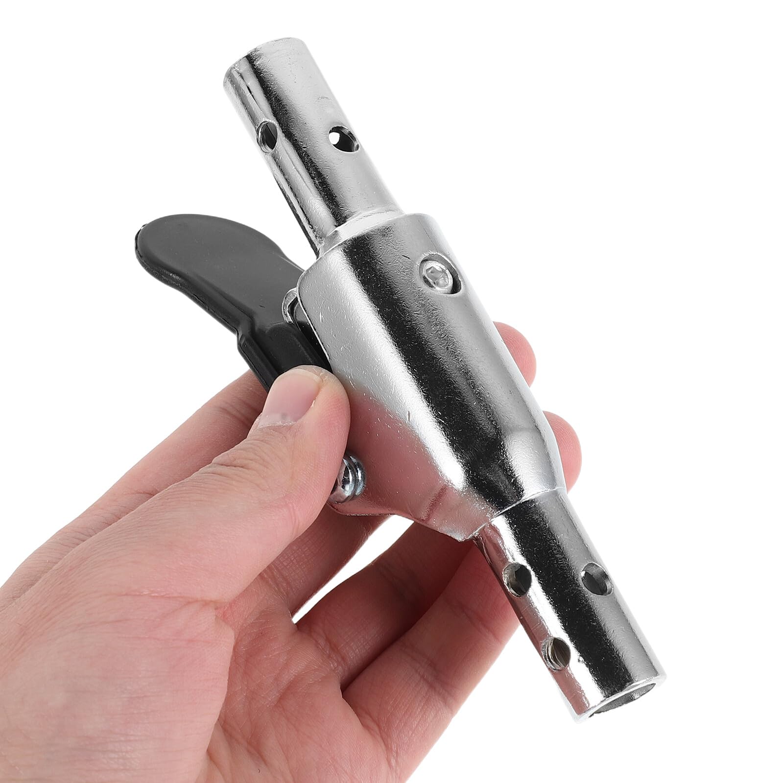 Interruptor Plegable de Respaldo para Silla de Ruedas de Hierro, Accesorio de Repuesto Compatible, Mecanismo de Plegado Seguro para Movilidad y Almacenamiento Fácil, Uso en Casa