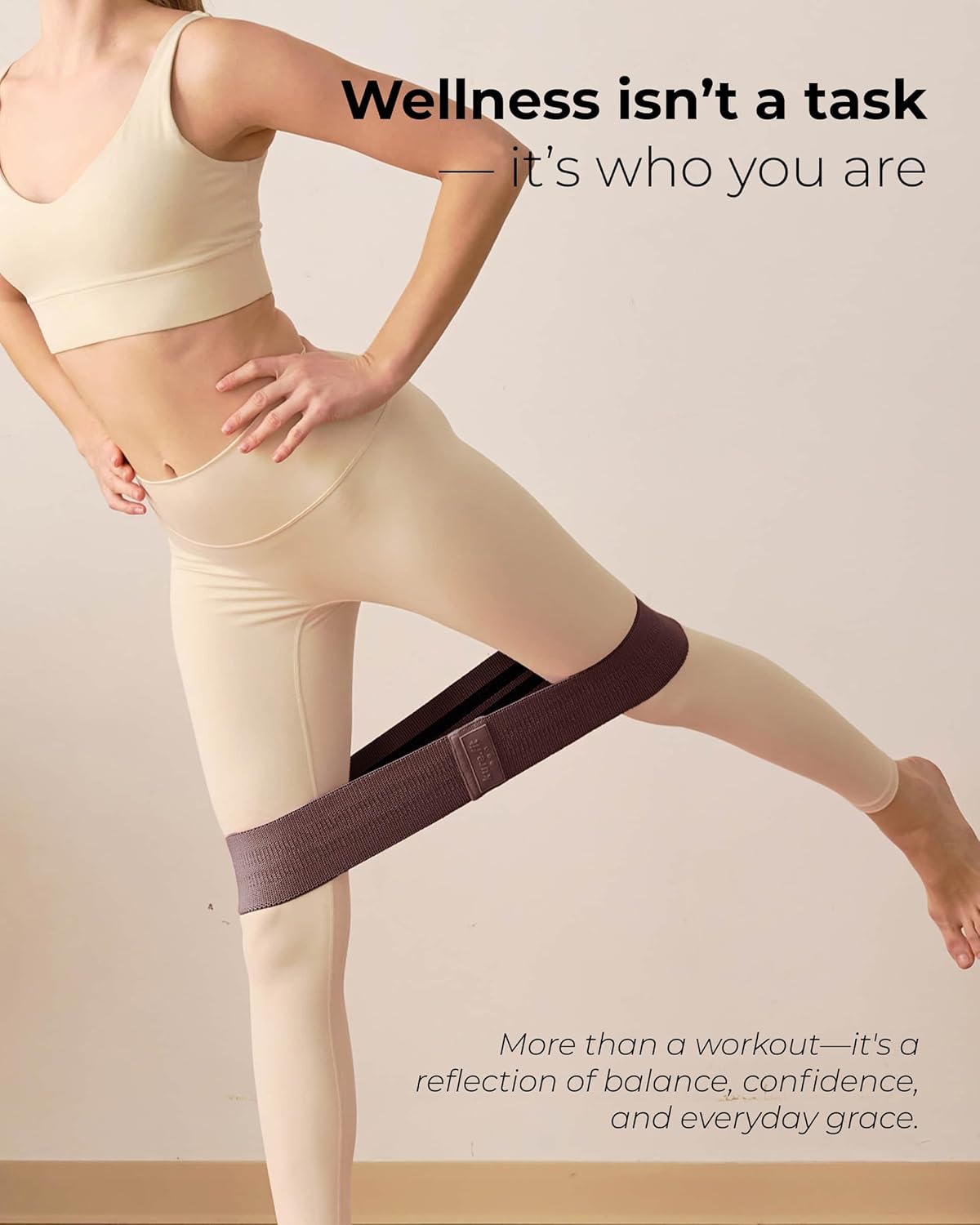 Black Adjustable Wrist and Ankle Weights 1lb Each Set of 2 and Cocoa Pilates Kit Bundle