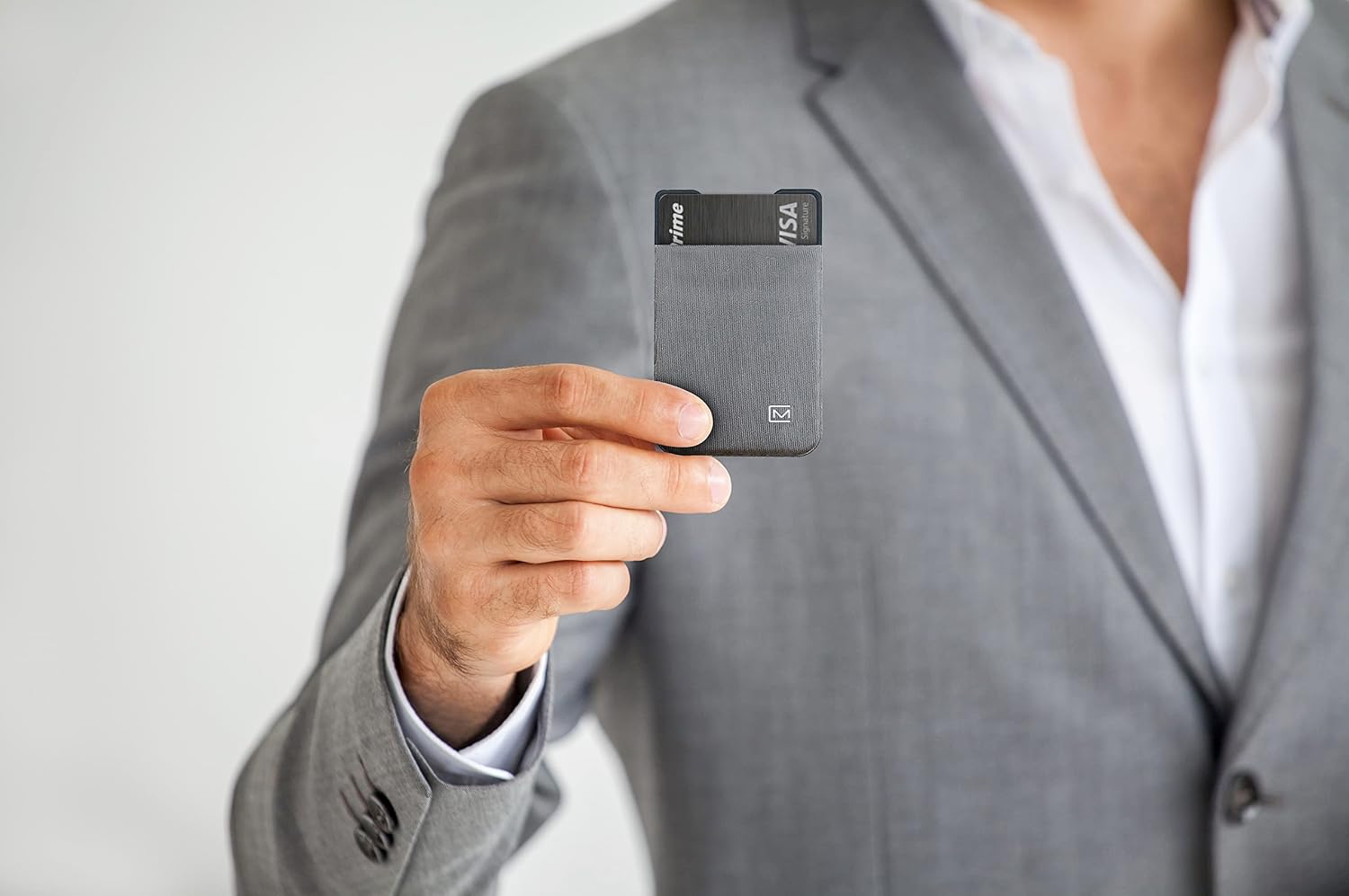 Modern Carry Ultra Thin Elastic Card Holder Single & Double Pocket