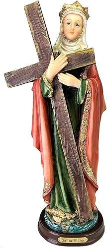 Miniatura 1 de Katouigb Estatua de Santa Elena de 12 pulgadas, figura religiosa de Santa Elena