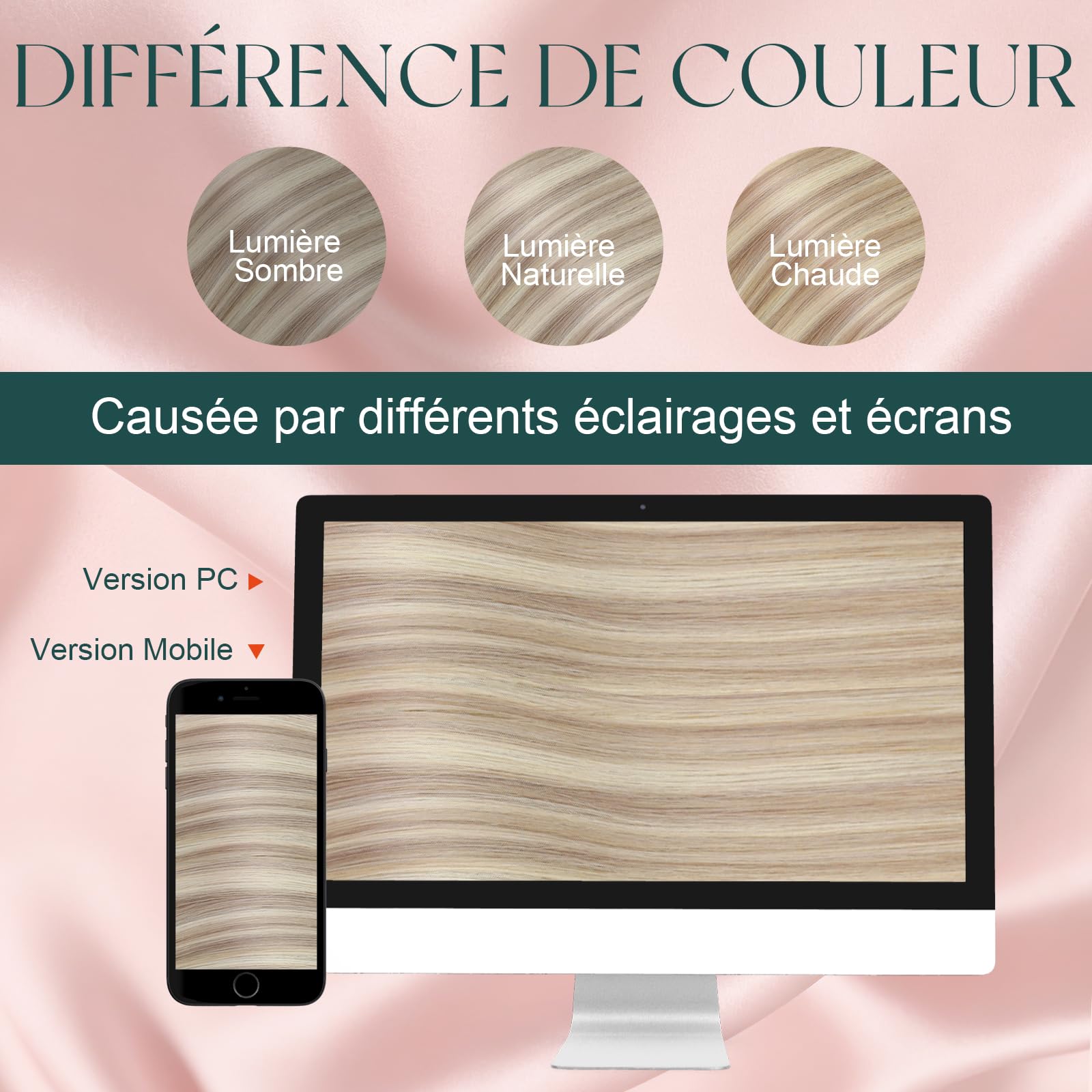 Kit Easyouth Extension Cheveux Naturel Adhesif Invisible et Extension Keratine Cheveux 2pack de #18P613 Longueurs 20pouces (total 100g) Extensions à Bandes en Cheveux Humains - Résultat Naturel