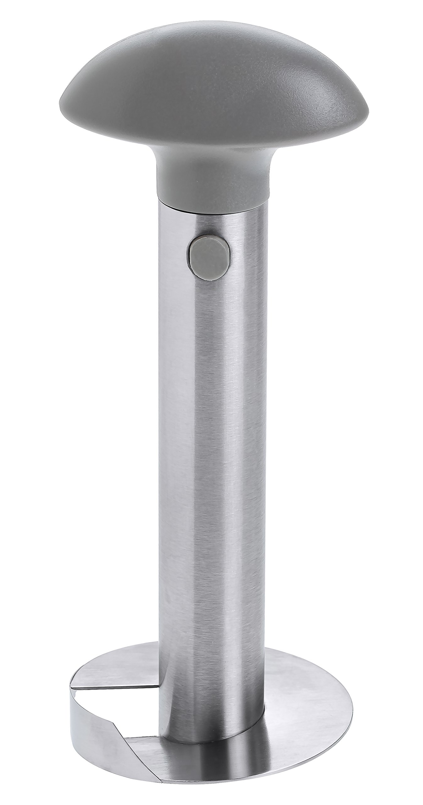 Lurch Peeling and slicing pineapple Stainless Steel Pineapple Cutter on Card, Silver, 8.5 x 8.5 x 23 cm