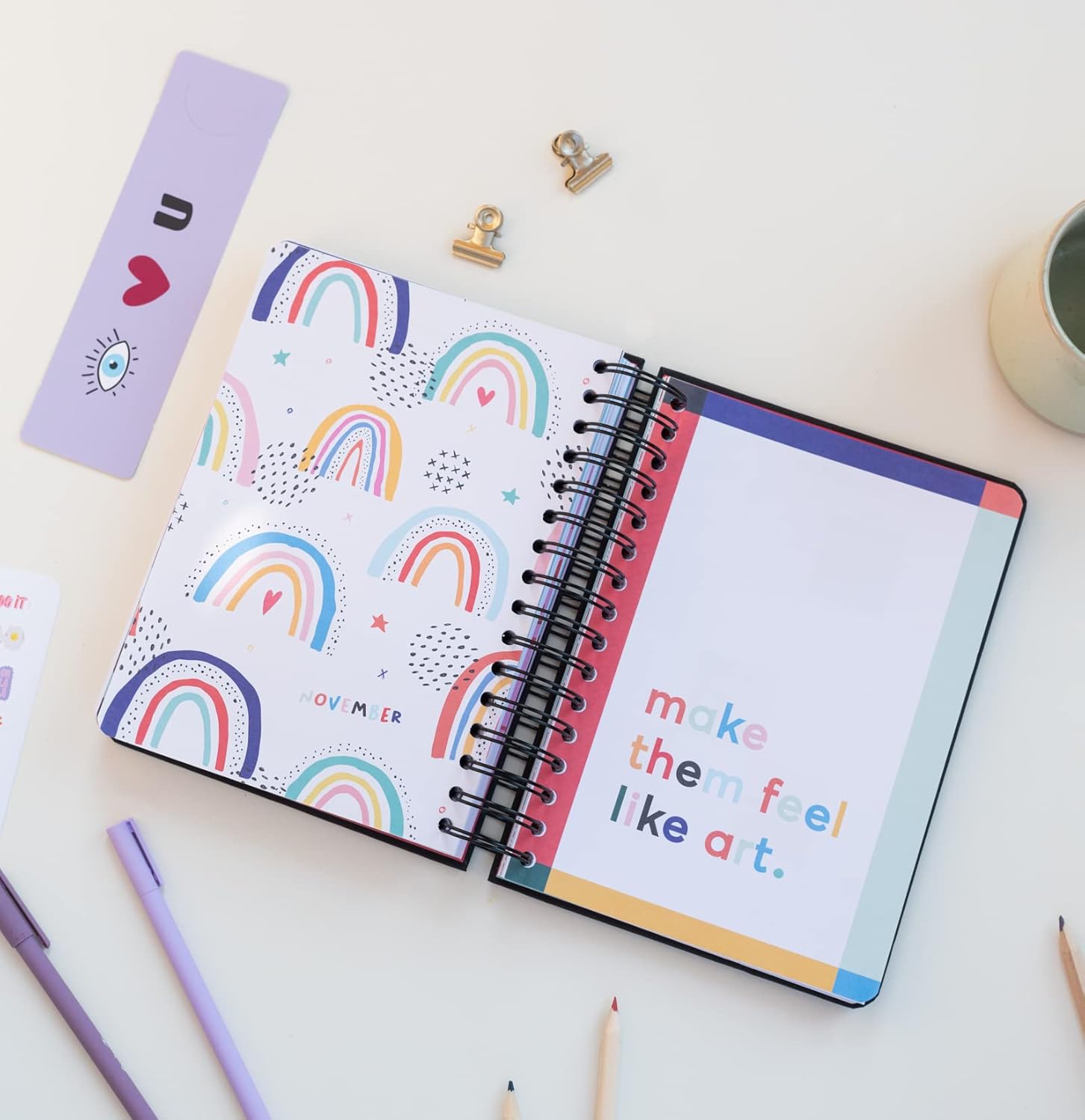 Official The Future Is Yours To Create 2022 Diary Day To Page - 12 Months Planner January 2022 - December 2022 - A5 Diary 2022 Daily Planner By Kokonote