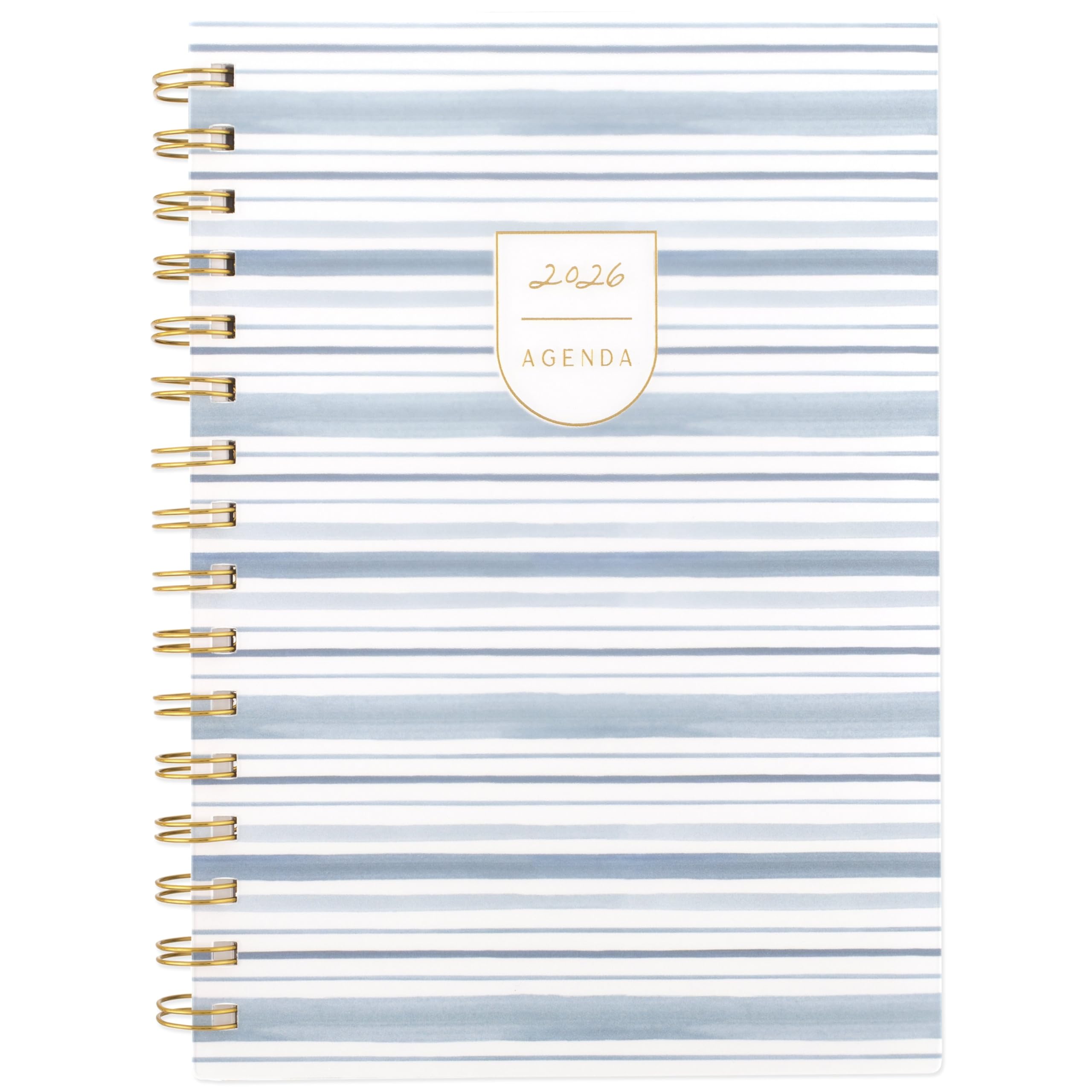 Cambridge 2026 Planner by Leah Bisch, Weekly & Monthly, 5.5" x 8.5", Small, Stripe (LB42-200-26)