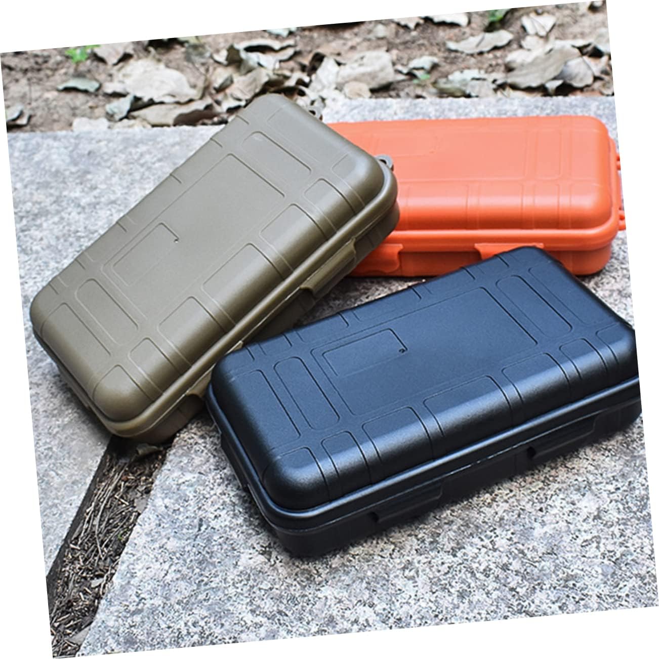 Shockproof Waterproof Large Outdoor Survival Box Pp Material for Camping Hiking Black