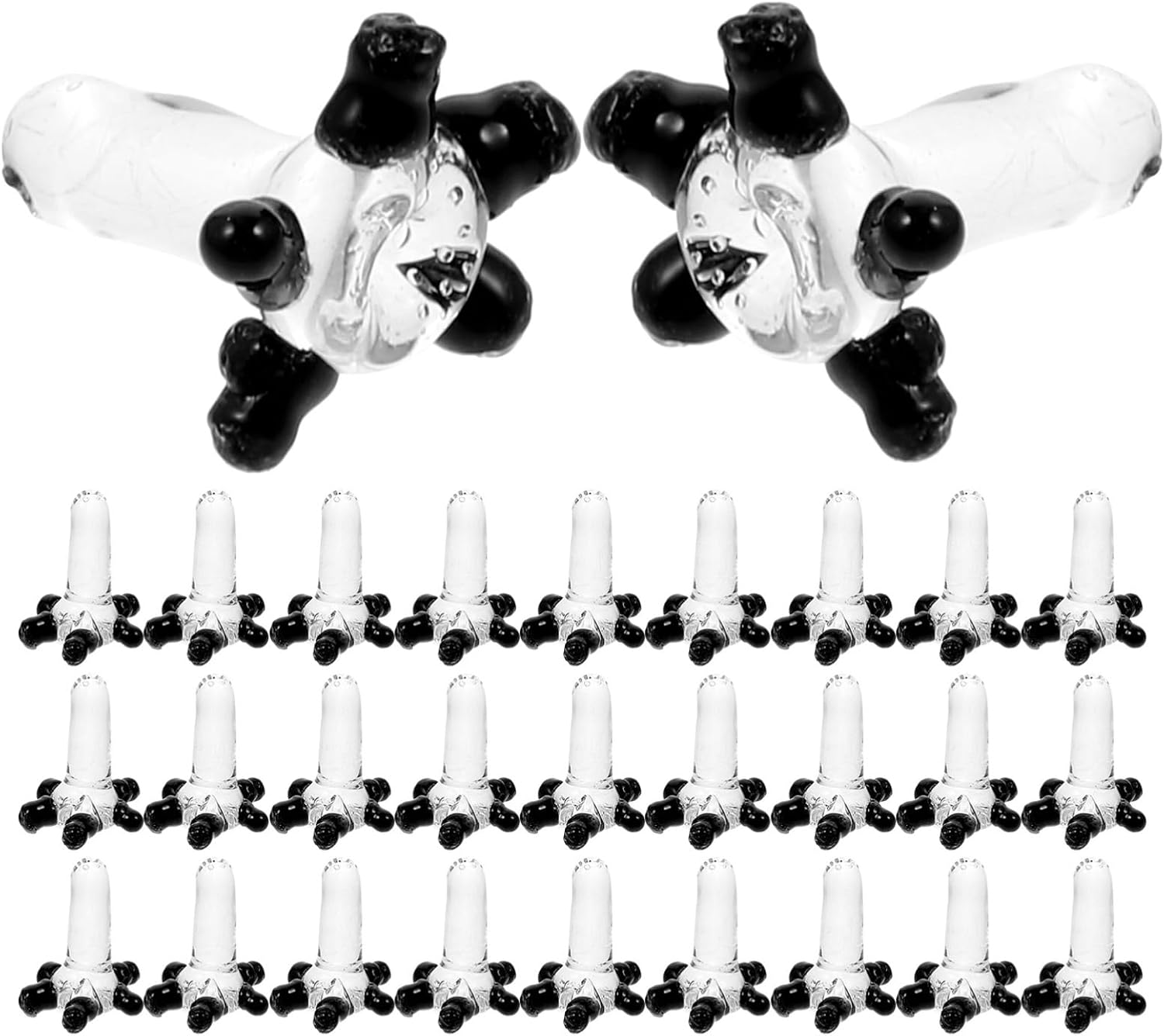 30pcs Decorative Glass Beads for Crafts Fireplace Beads for and Home Versatile and Easy to Maintain for Fire Pits and Floral Arrangements