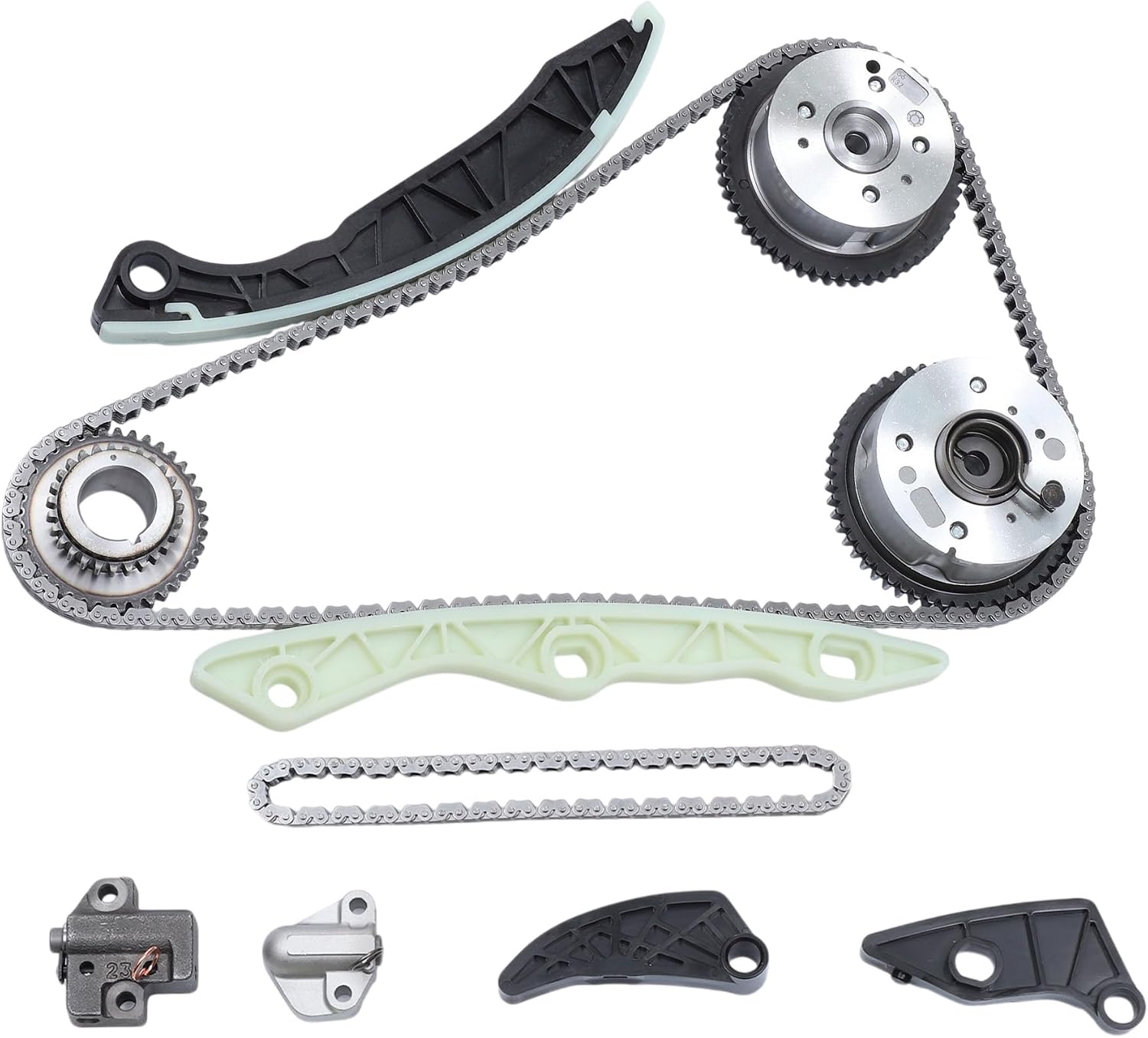 Engine Timing Chain Kit No.5047021AA/4884713AC/MN183892 for Chrysler 200 2011-2013 for Jeep Compass Patriot 2007-2013 for Dodge Journey Caliber for Chrysler 200