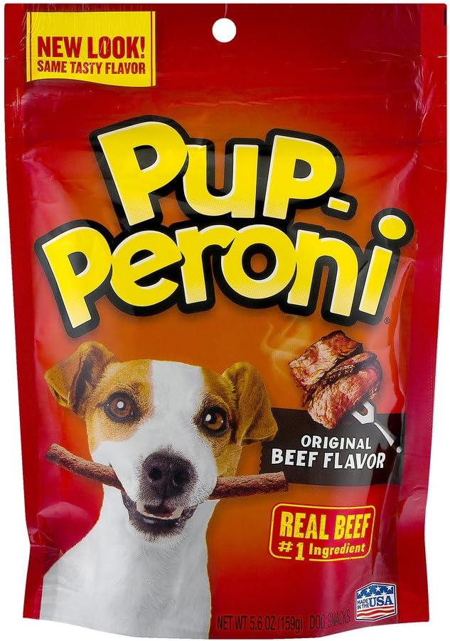 Pup-Peroni Dog Snacks Original Beef Flavor, 50 Ounce (3 Pack)