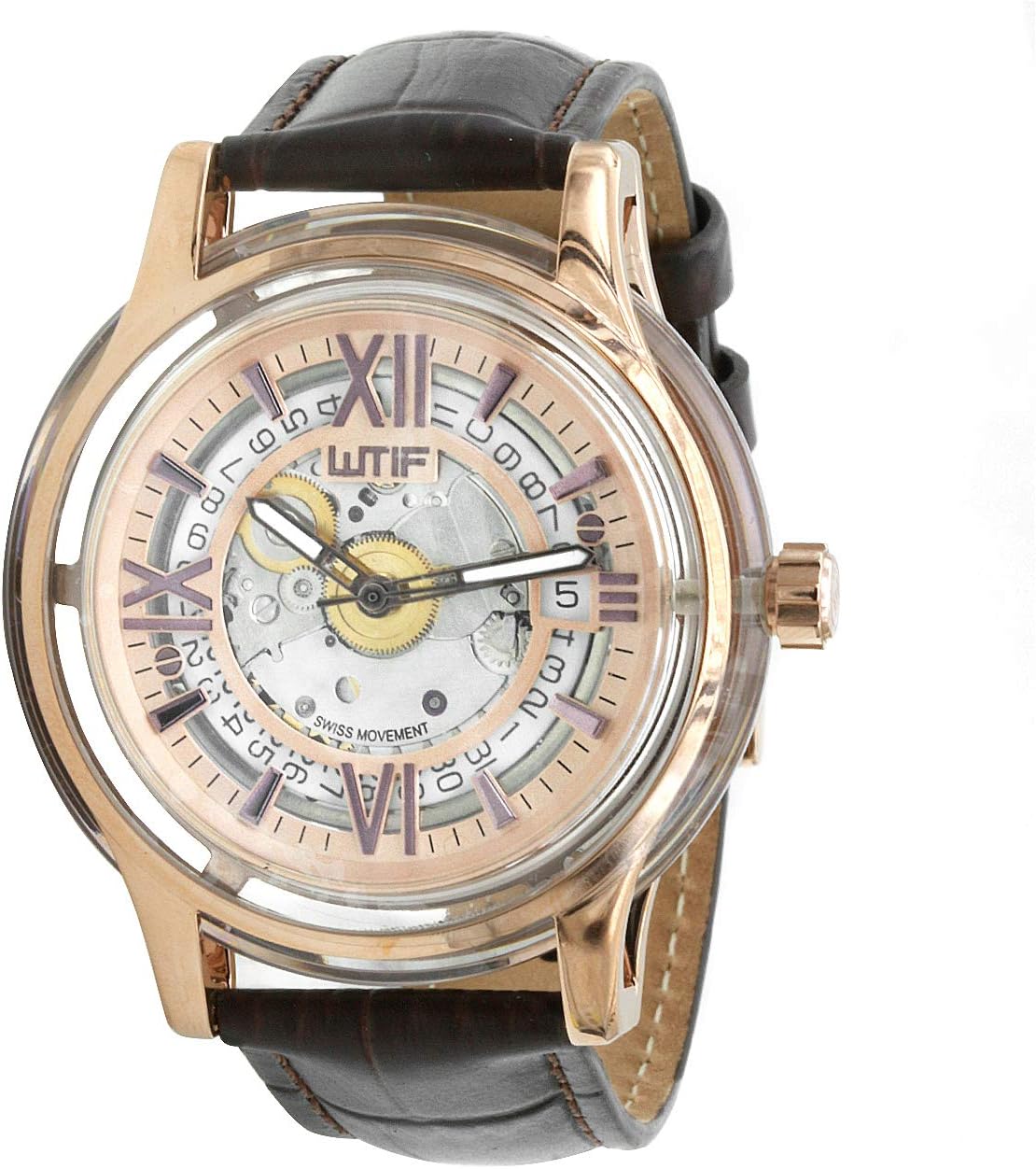 Automatic Swiss Movement Luxury Watch with Sapphire Crystal