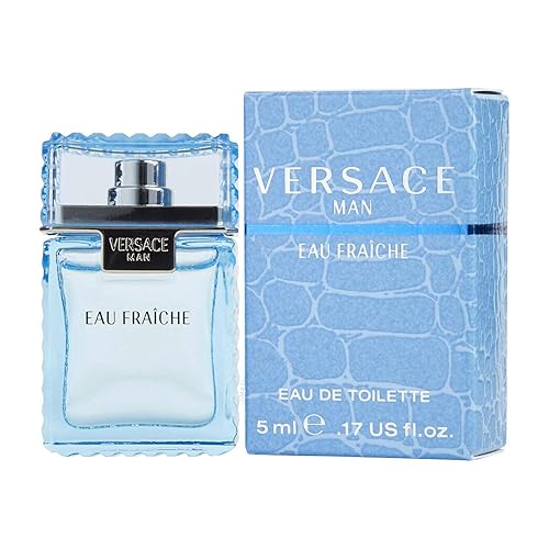 Versace Eau Fraiche de Versace Edt Splash (Mini) para hombre, 5 ml