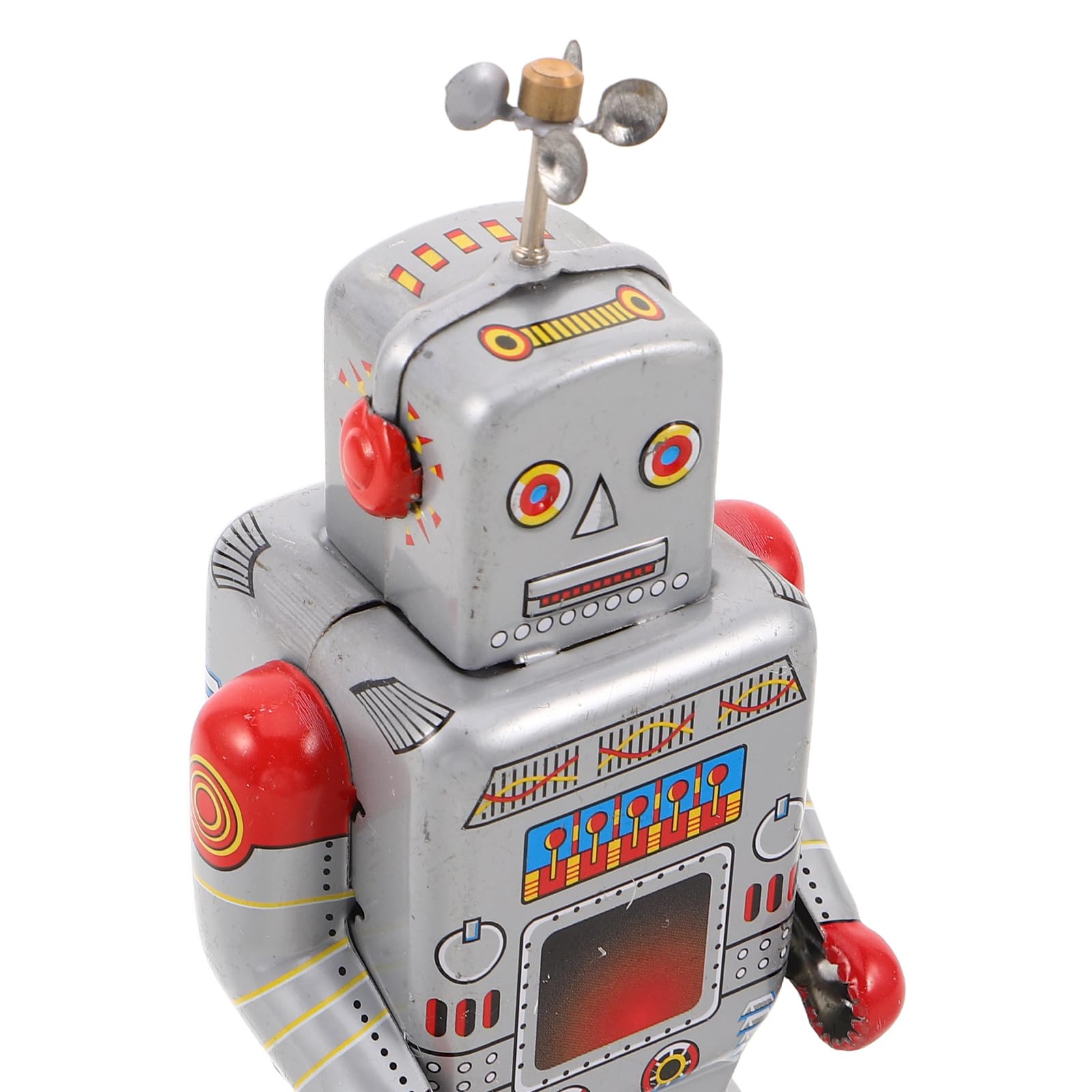 Amazon.co.jp: WESIEVYA ゼンマイ式ロボット玩具：レトロなブリキ製