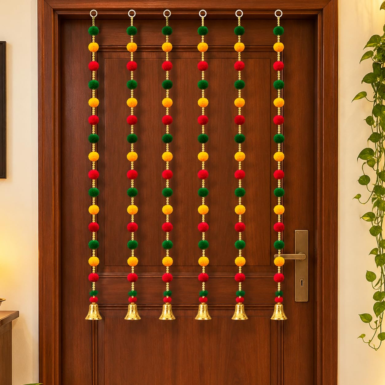 Mango Leaf Toran - Diwali & Navratri Door Decor -11
