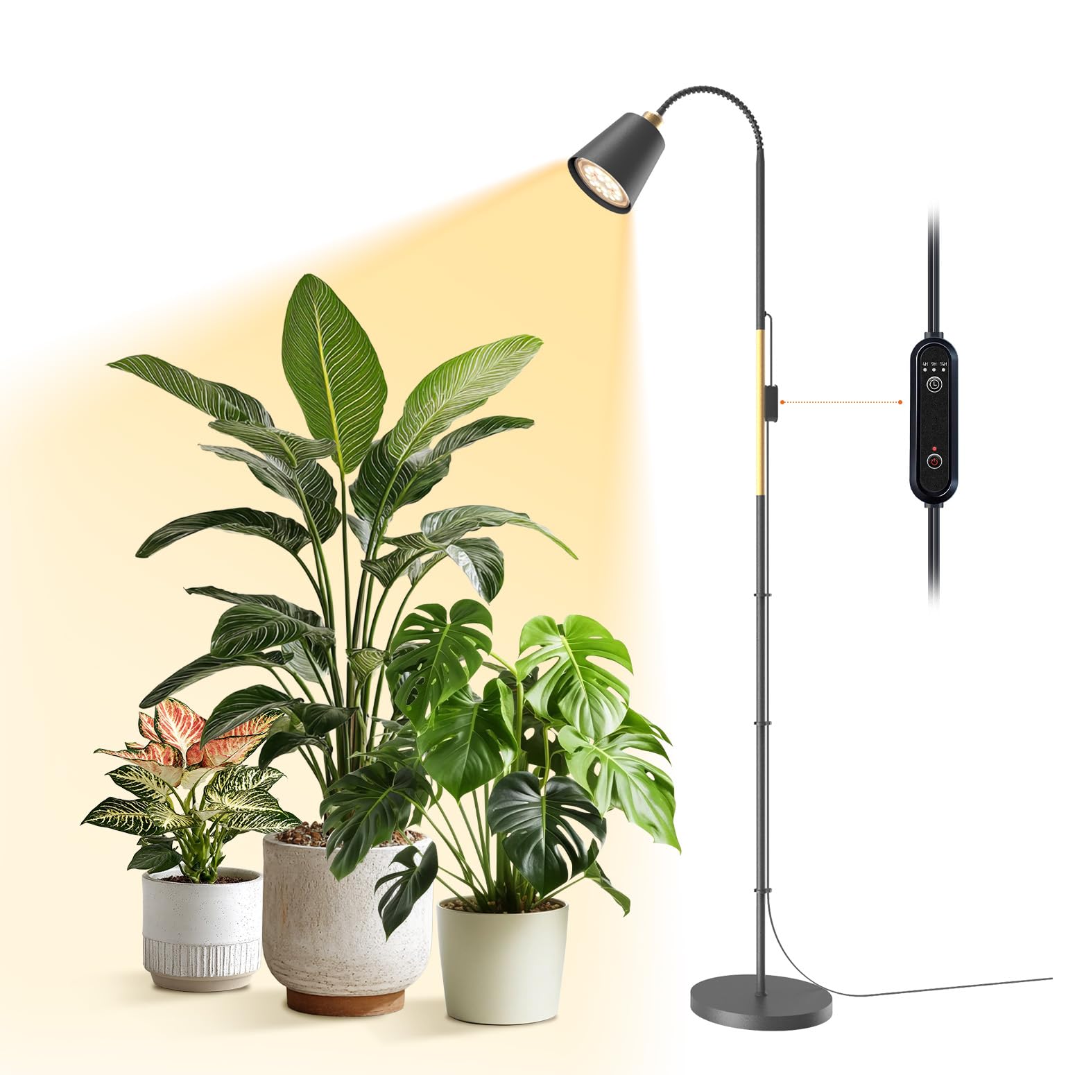 Bstrip 165cm Tall Floor Grow Light for Indoor Plants, Full Spectrum