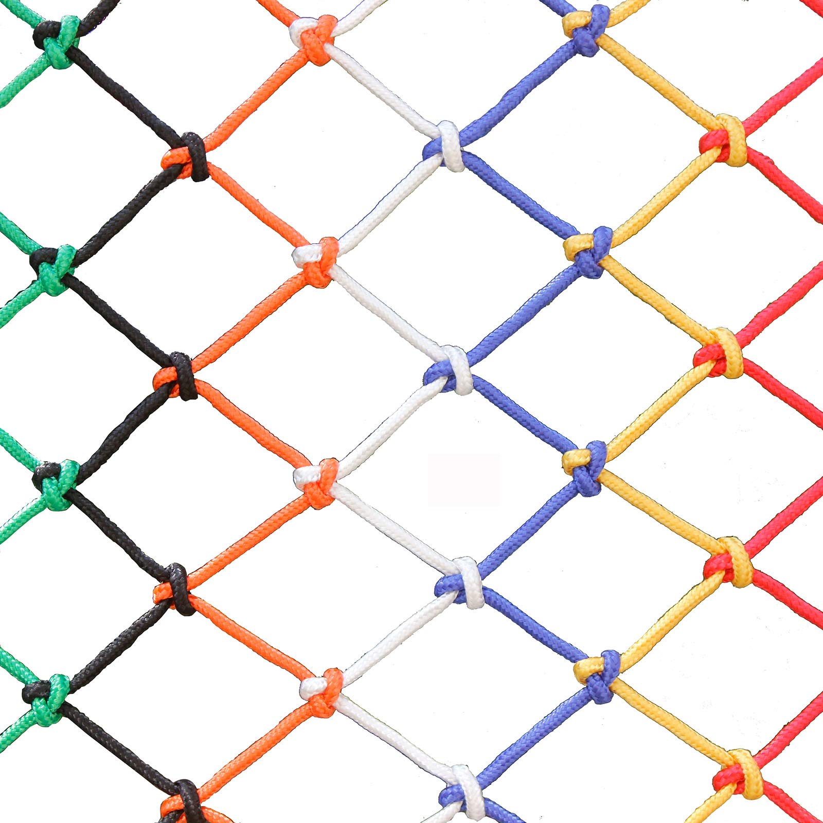 Protective Net Woven Pet Cat Safety Net Fence Nylon Anti-Fall Indoor Outdoor Banister Railing Mesh Guard For Balcony Window Stairs 1 * 2m(Size:3 * 6m（10 * 20ft）)