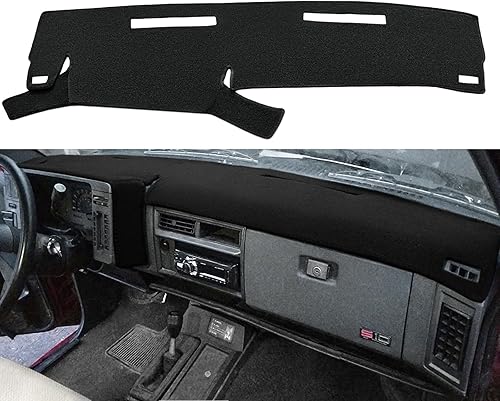 Yiz Tapete de cubierta para salpicadero de ajuste personalizado para Chevy Chevrolet S10 BlazerGMC S15 Jimmy Sonoma91-94 Oldsmobile Bravada,