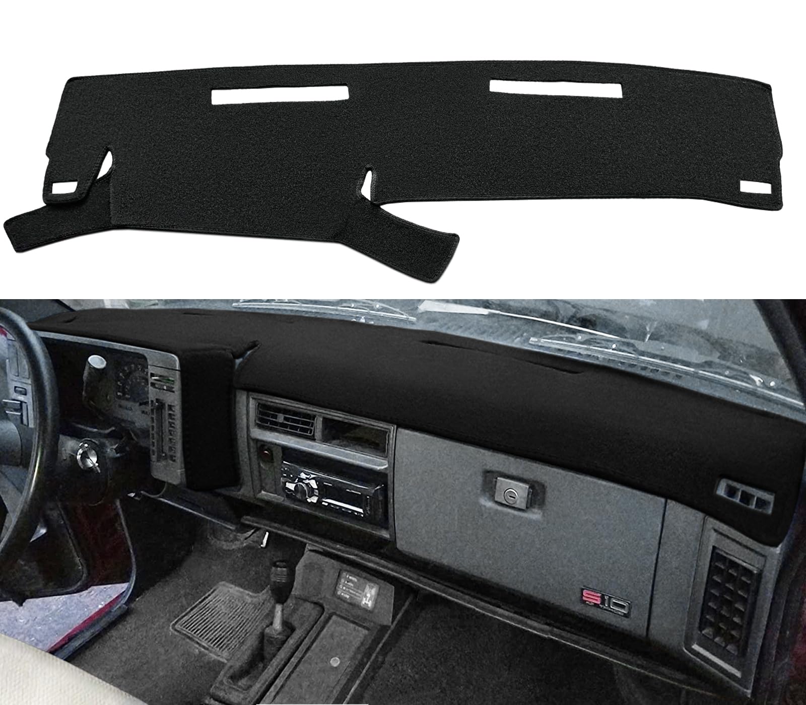 Yiz Dash Cover Mat for Chevy S10/Blazer 1986-1993