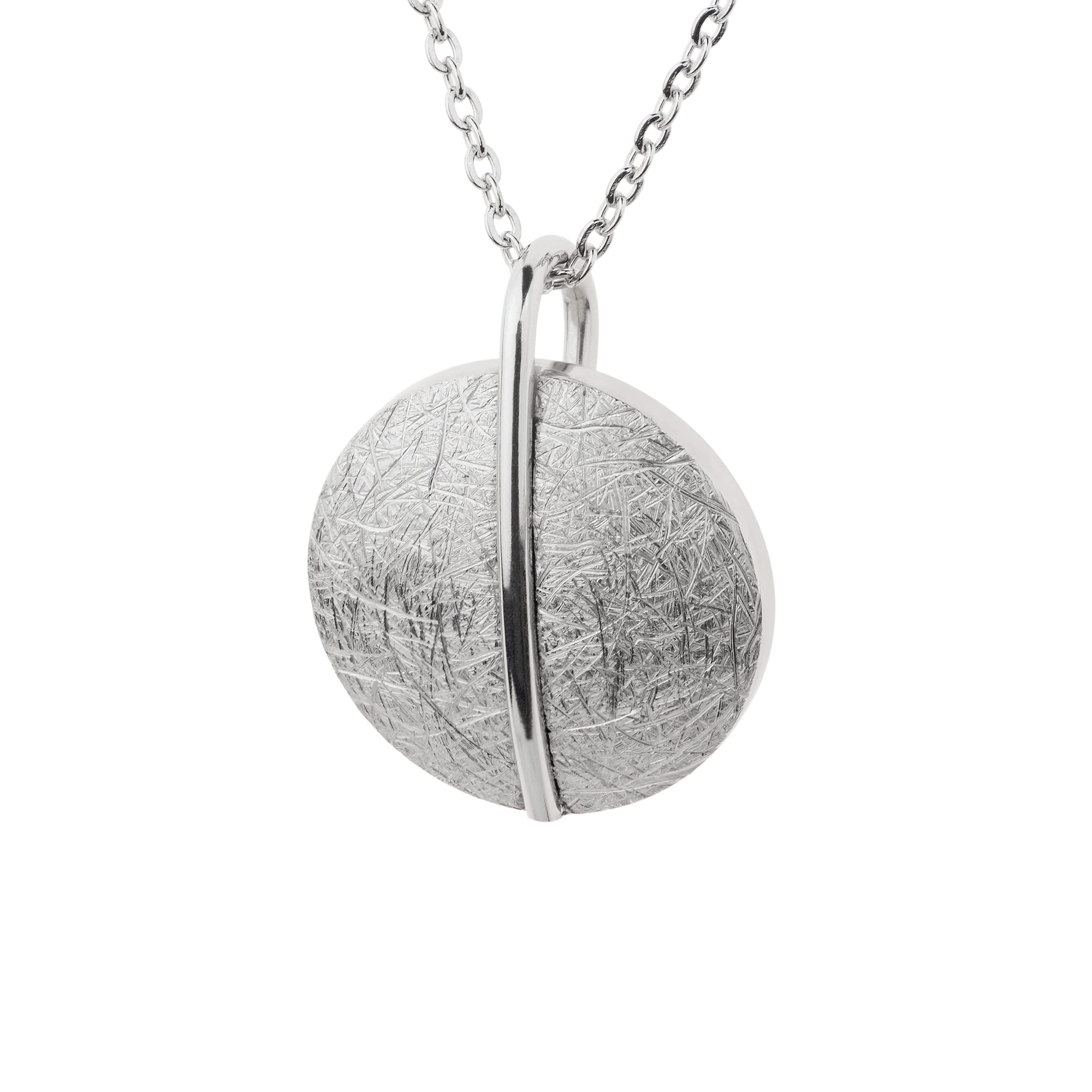 Ernstes Design Anhänger AN944 12 mm Edelstahl matt und gekratzt