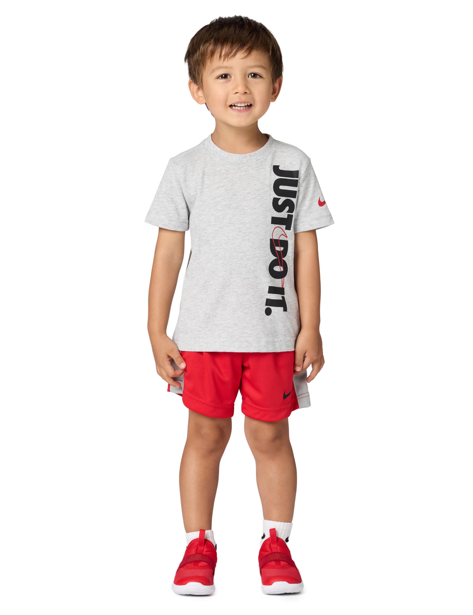 NIKE Jungen Just Do It Tee And Shorts 2-piece Set Shorts-Set