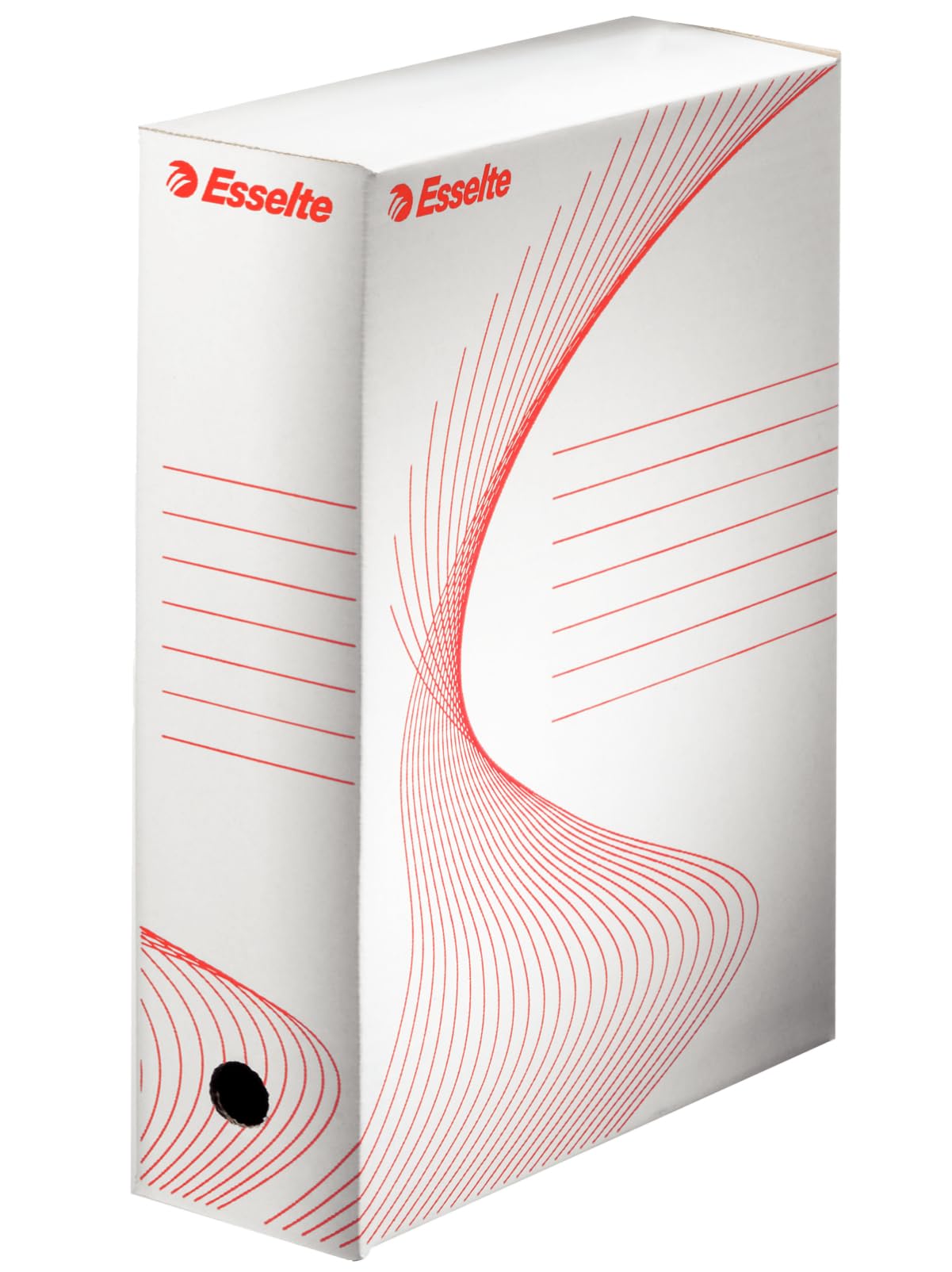 Esselte 100 mm A4 Standard Archiving Box - White (Pack of 25)