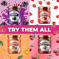 Vista 30 de ChocZero Mermelada de naranja sin azúcar – Dulce Keto Mermelada para untar con naranjas – Sin azúcares añadidos (1 frasco, 12 onzas)