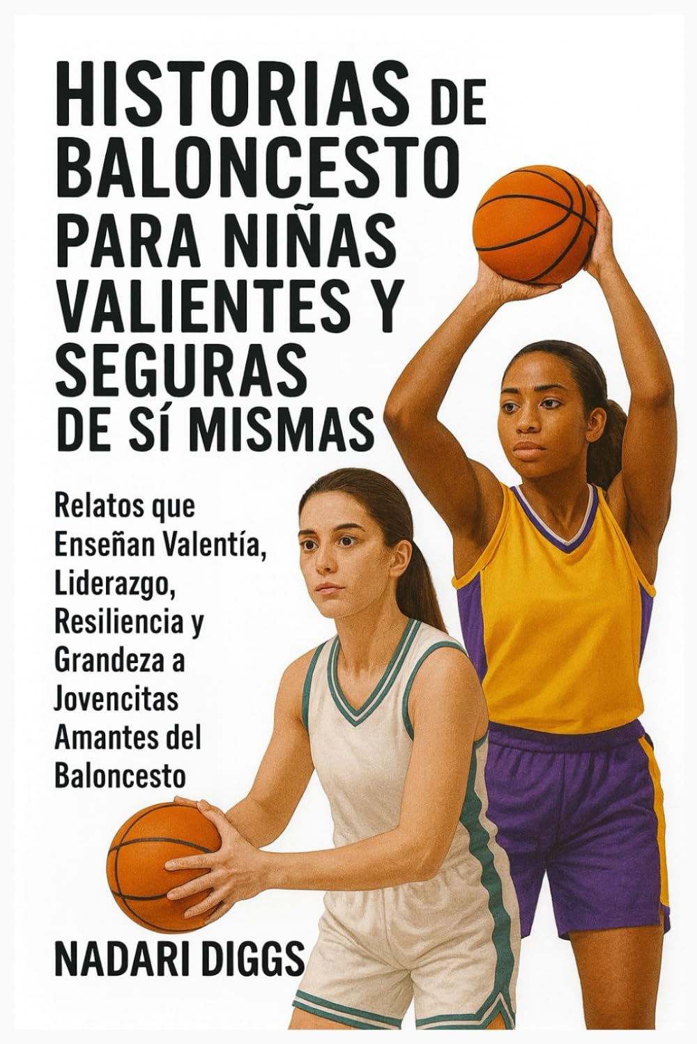 Historias de Baloncesto para Niñas Valientes y Seguras de Sí Mismas: Relatos que Enseñan Valentía, Liderazgo, Resiliencia y Grandeza a Jovencitas Amantes del Baloncesto