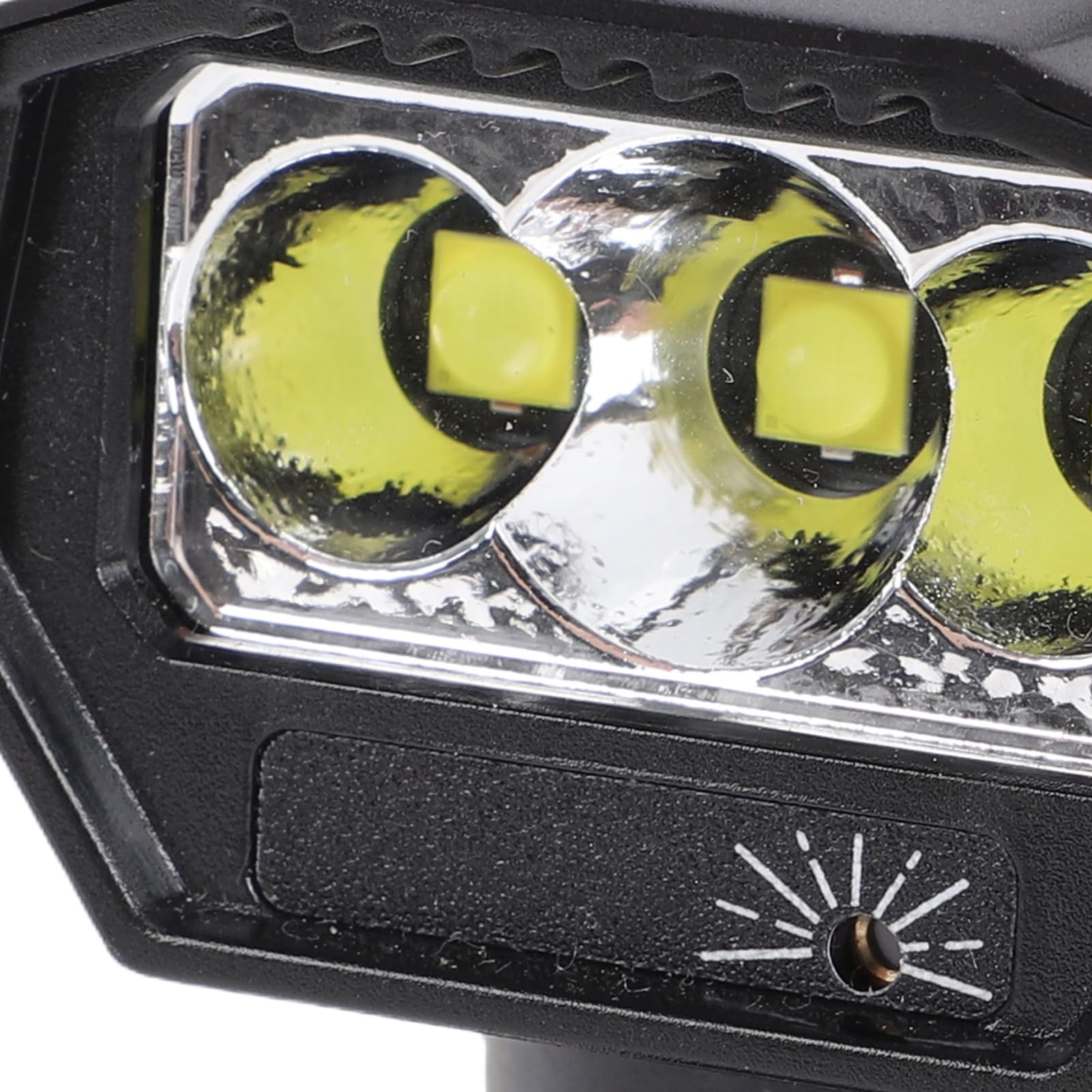 Luz de Bicicleta Recargable de Haz Ancho 2800 MAh con Control