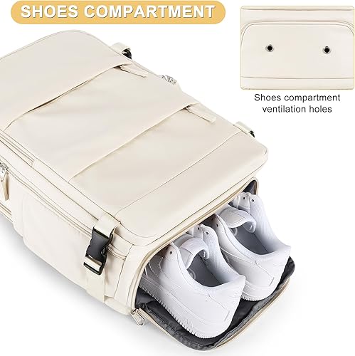 Miniatura 5 de coofay Casual o versátil, beige (A-Beige), Viajes, Gimn