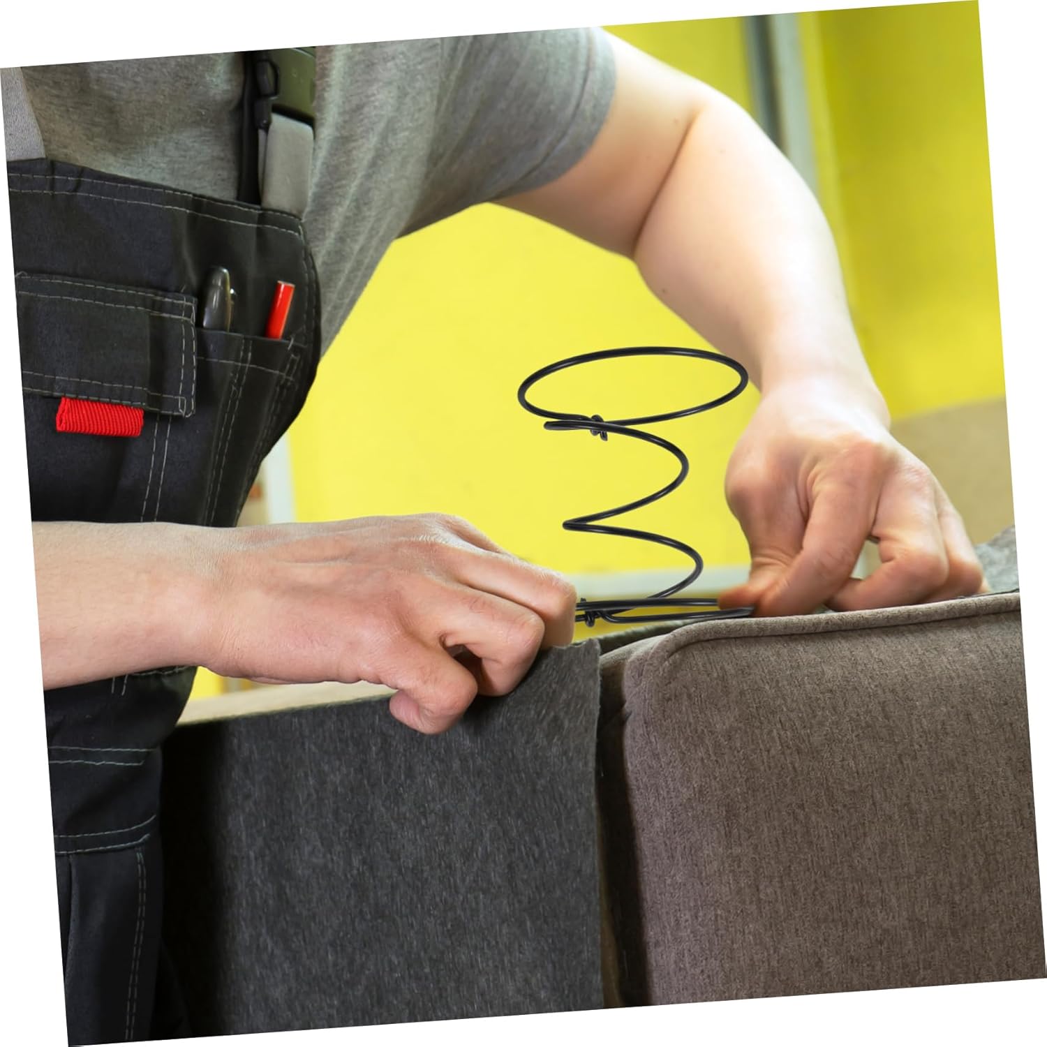 10pcs Sofa Springs Replacement Kit for Recliners Chairs and Couches High Elasticity Tension Springs with Hooks for Easy Installation and Optimal Comfort