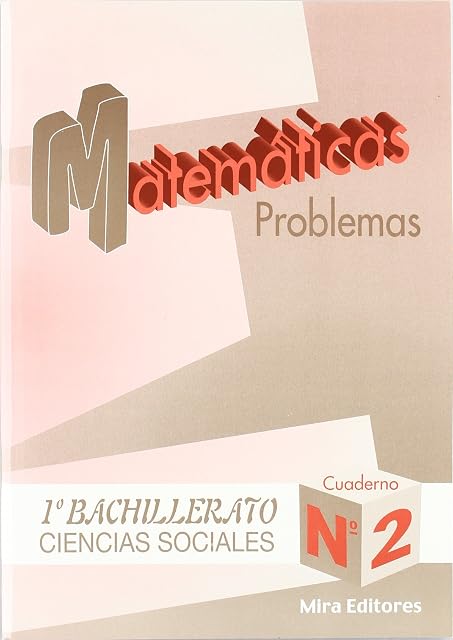 Portada de Matematicas Problemas 1º Bachillerato Ciencias Sociales