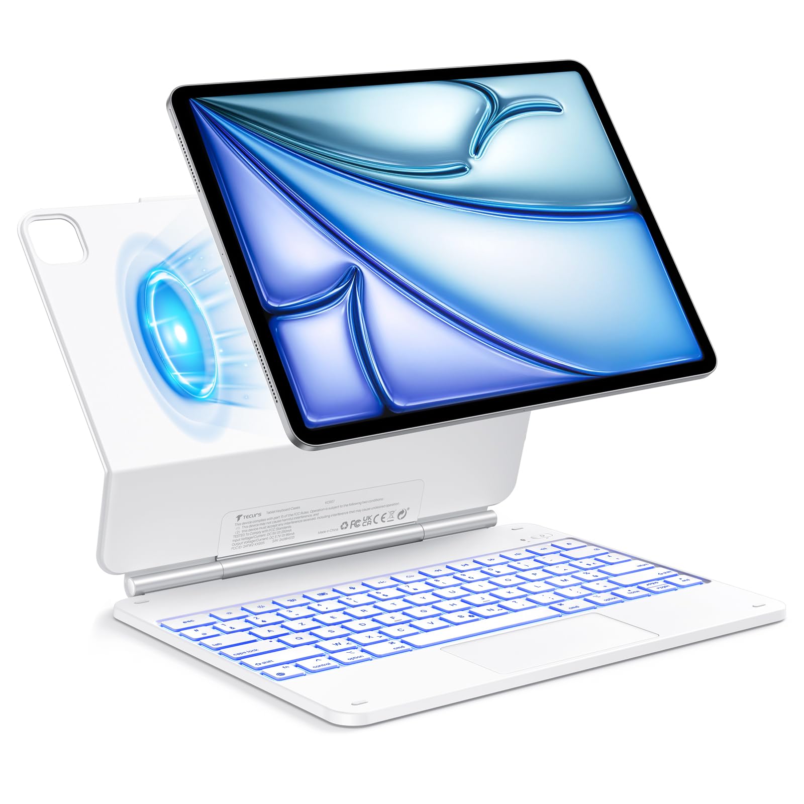 TECURS Claver Pour Pad Ar 13" (M3/M2, 2025/2024) / Pad Pro 12.9 (6e