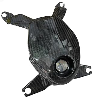 uacolav Real Carbon Fiber Headlight Lamp With LED lighting Compatible With Suzuki GSXR 1000 2017-2024