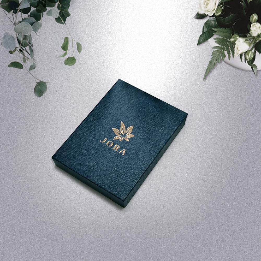 JORA 14K Gold Round White Freshwater Cultured Pearl Stud Earrings for Women - AAAA Quality - Image 5