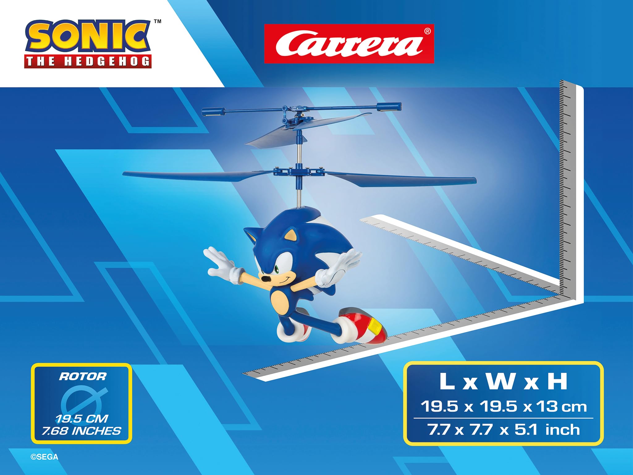Carrera 2,4 GHz Sonic The Hedgehog(TM), Soaring Sonic