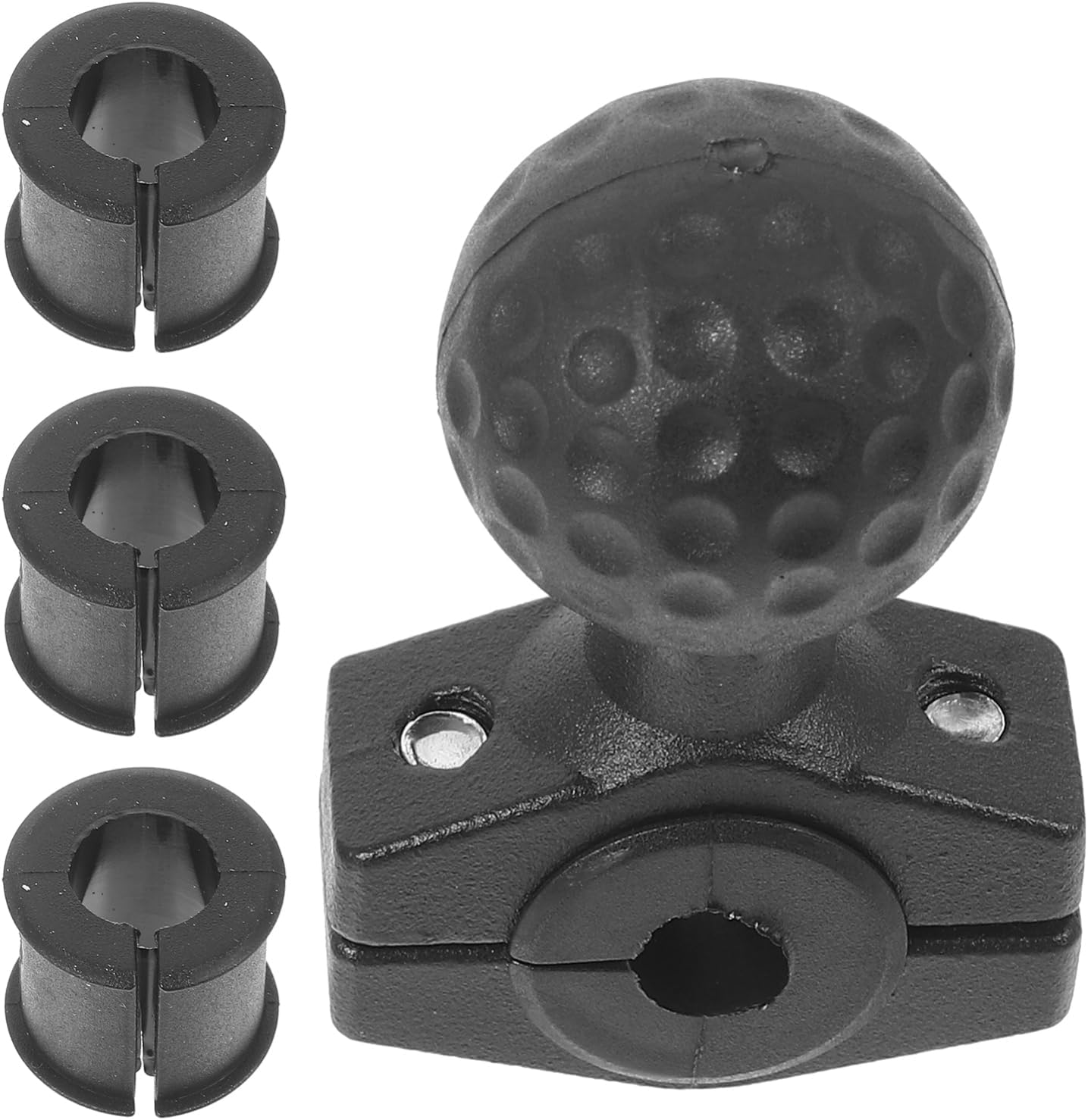 ABOOFAN 4pcs Universal Motorcycle Mirror Brasket Rear View Mirror Holder Handlebar Clamp for Bike Supply