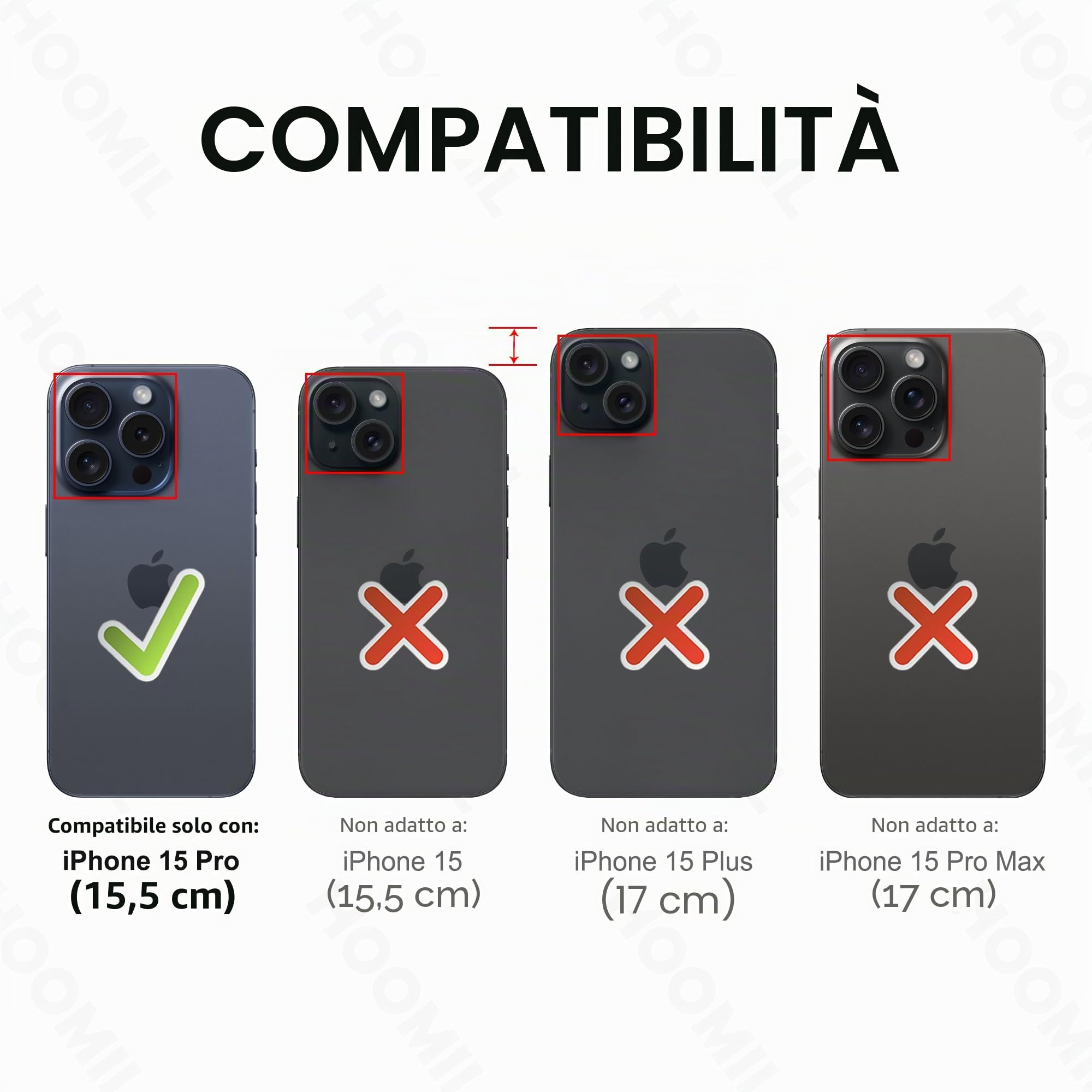 Custodia IPhone 15 Pro In Pelle PU – Con Portacarte E Portamonete, Supporto Inclinabile!