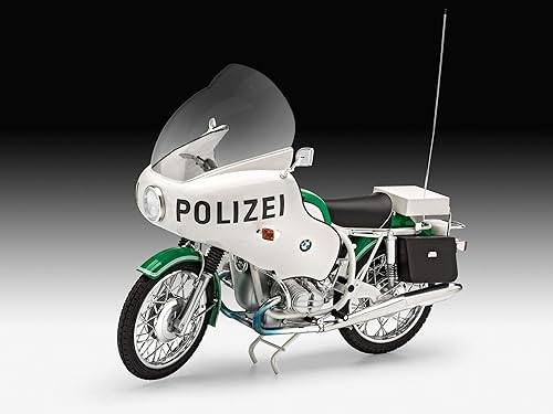 Miniatura 3 de Revell RV07940 1:8 - BMW R75/5 Police Kit de plástico modelo, multicolor, 1/8