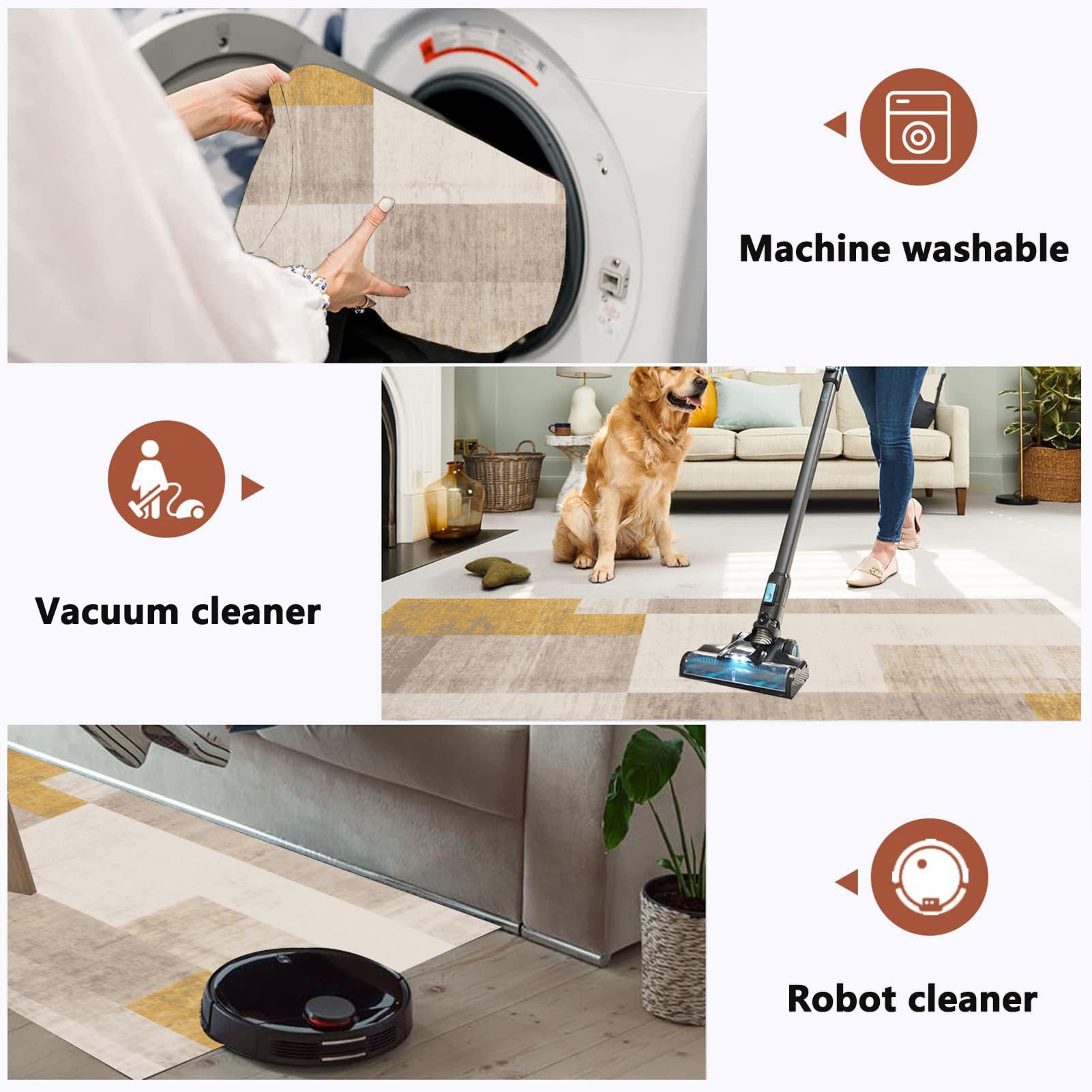Office Gaming Chair Mat for Hard Floor Computer Floor Mat for Carpet Office Chair Carpet Protector Mat Carpeted Floor - Image 7