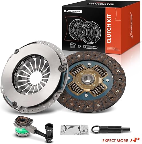 Miniatura 9 de A-Premium Kit de embrague de transmisión con juego de cilindros esclavos compatible con Chevrolet HHR 2006-2011, cobalto 2005-2010 y Pontiac G5