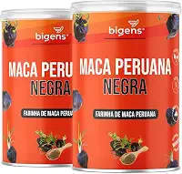Maca Peruana Negra em pó 5g por porção, 150g, Biogens (Kit 2)